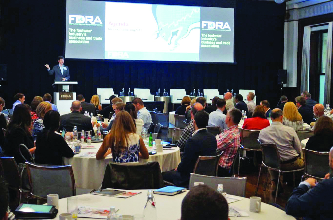 Matt Priest, President & CEO of FDRA, welcoming the participants
