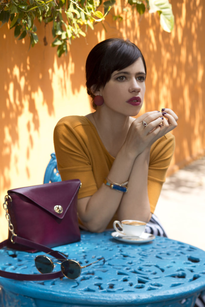 Kalki Koechlin just collaborated with Hidesign for a range of sustainable  handbags