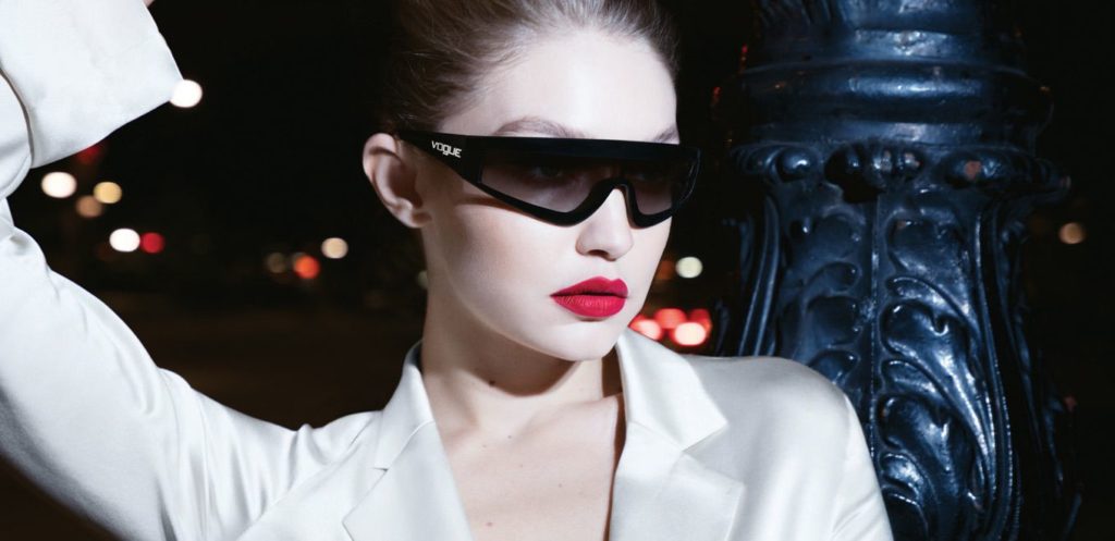 Gigi hadid hot sale vogue eyewear 2019