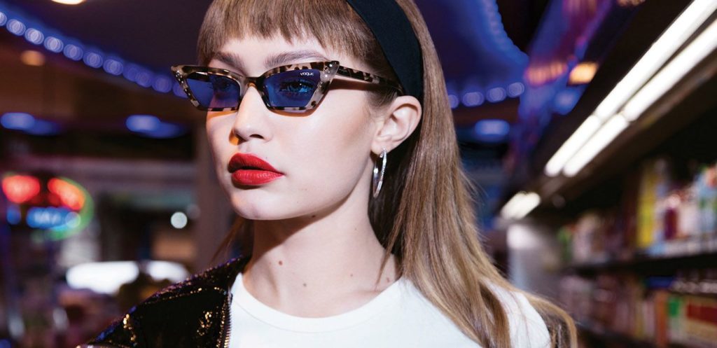 Gigi hadid store vogue eyewear 2019