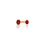 Chic ring in rubies by Prakshi Fine Jewellery – Rs 80,000 Approx