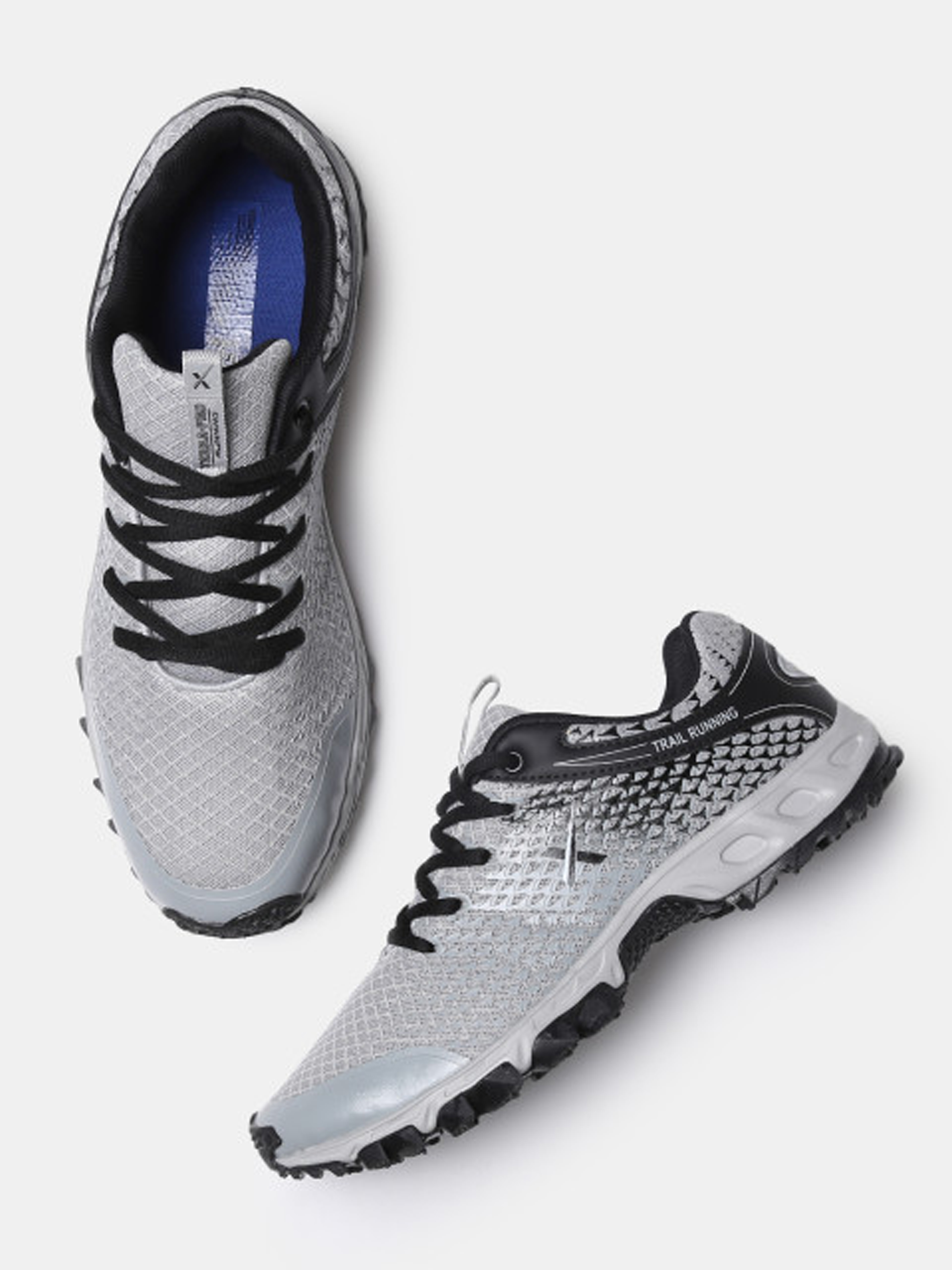 HRX by Hrithik Roshan Men Grey Running Shoes - Rs. 2449 - Shoes ...