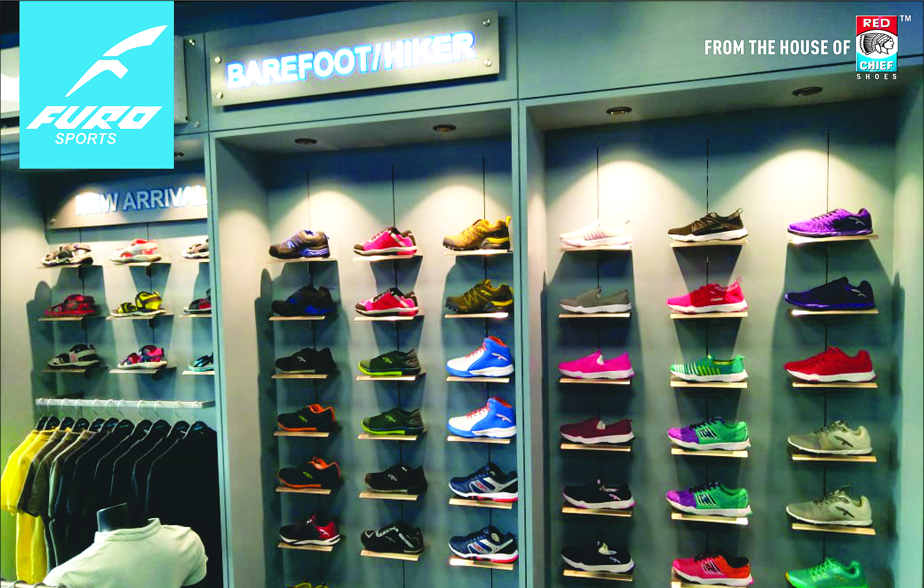 Sports shoes showroom outlet near me