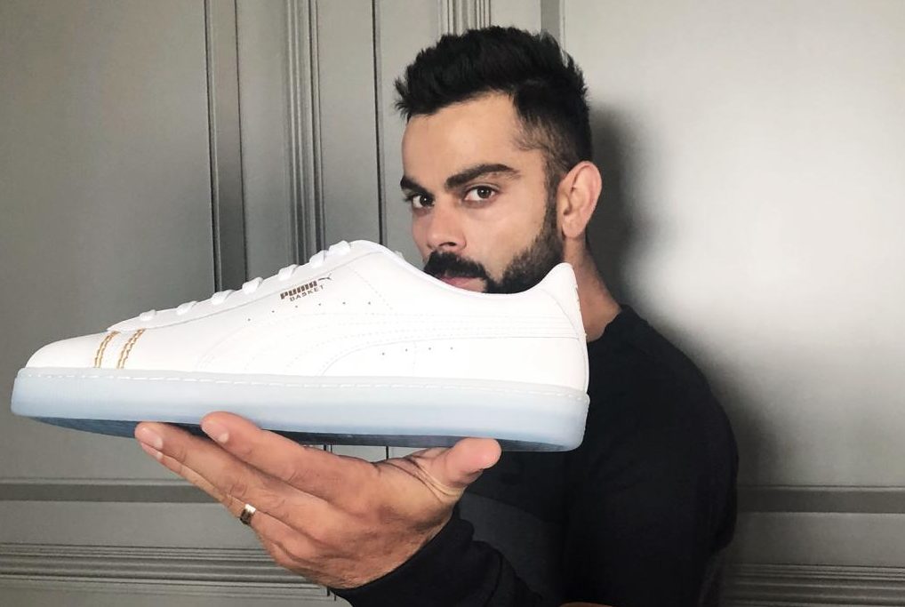 Virat Kohli Designs First Sneaker With Puma one8 Basket Shoes Accessories