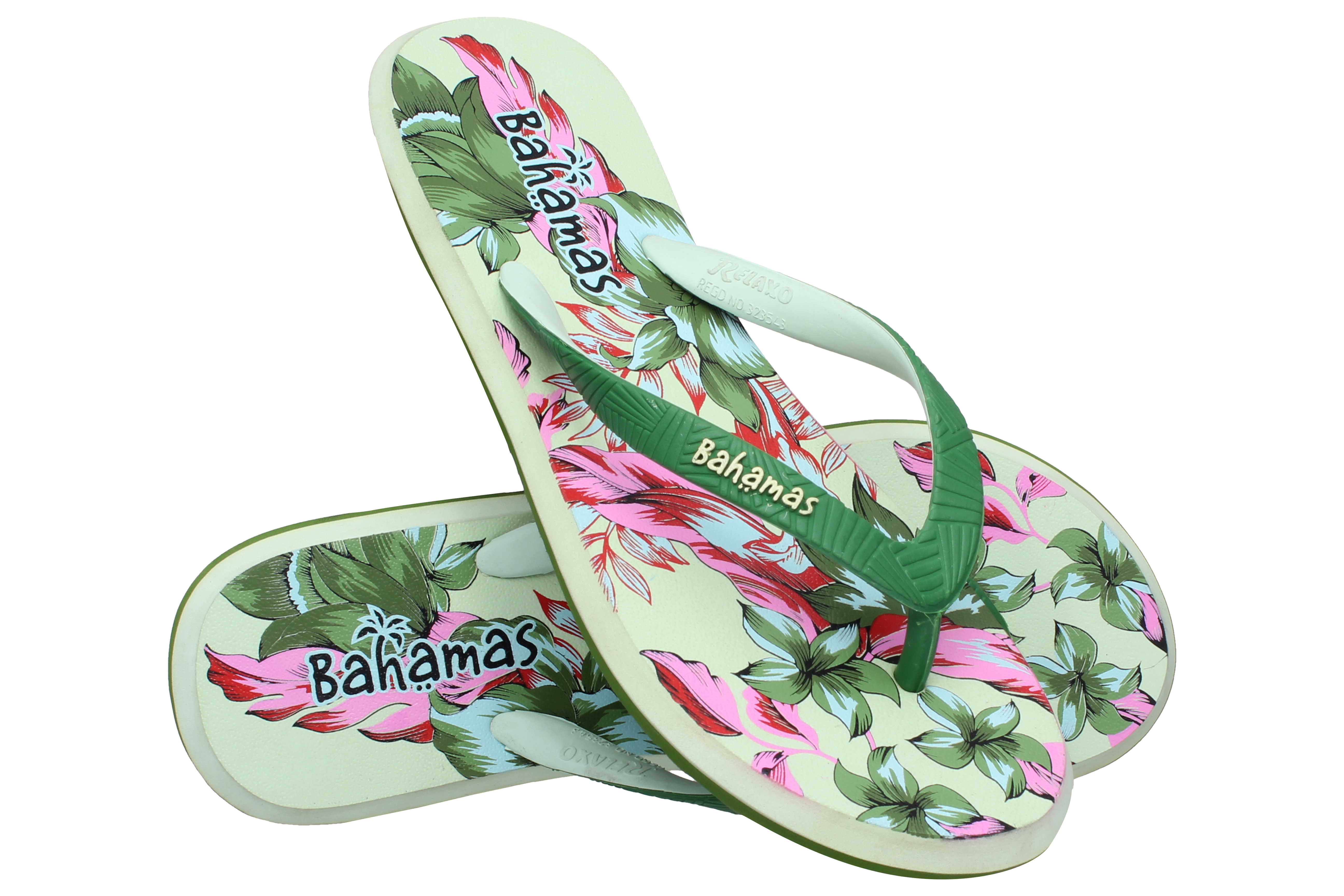 Bahamas Flip Flops for Men Sandals Slippers Beach Comfort Tropical Prints -  Walmart.com | Mens flip flops, Stylish flip flops, Black flip flops