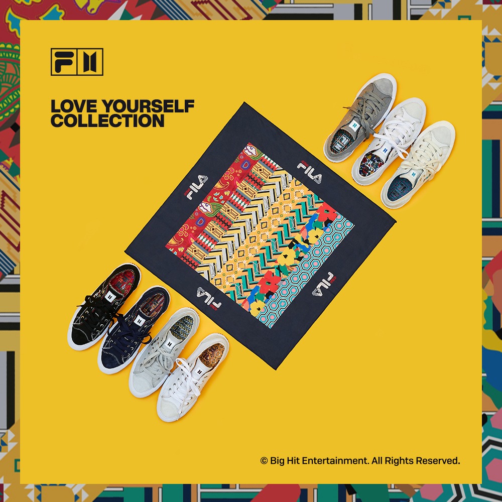 Fila To Launch FILA X BTS “Love Yourself” Collection In India