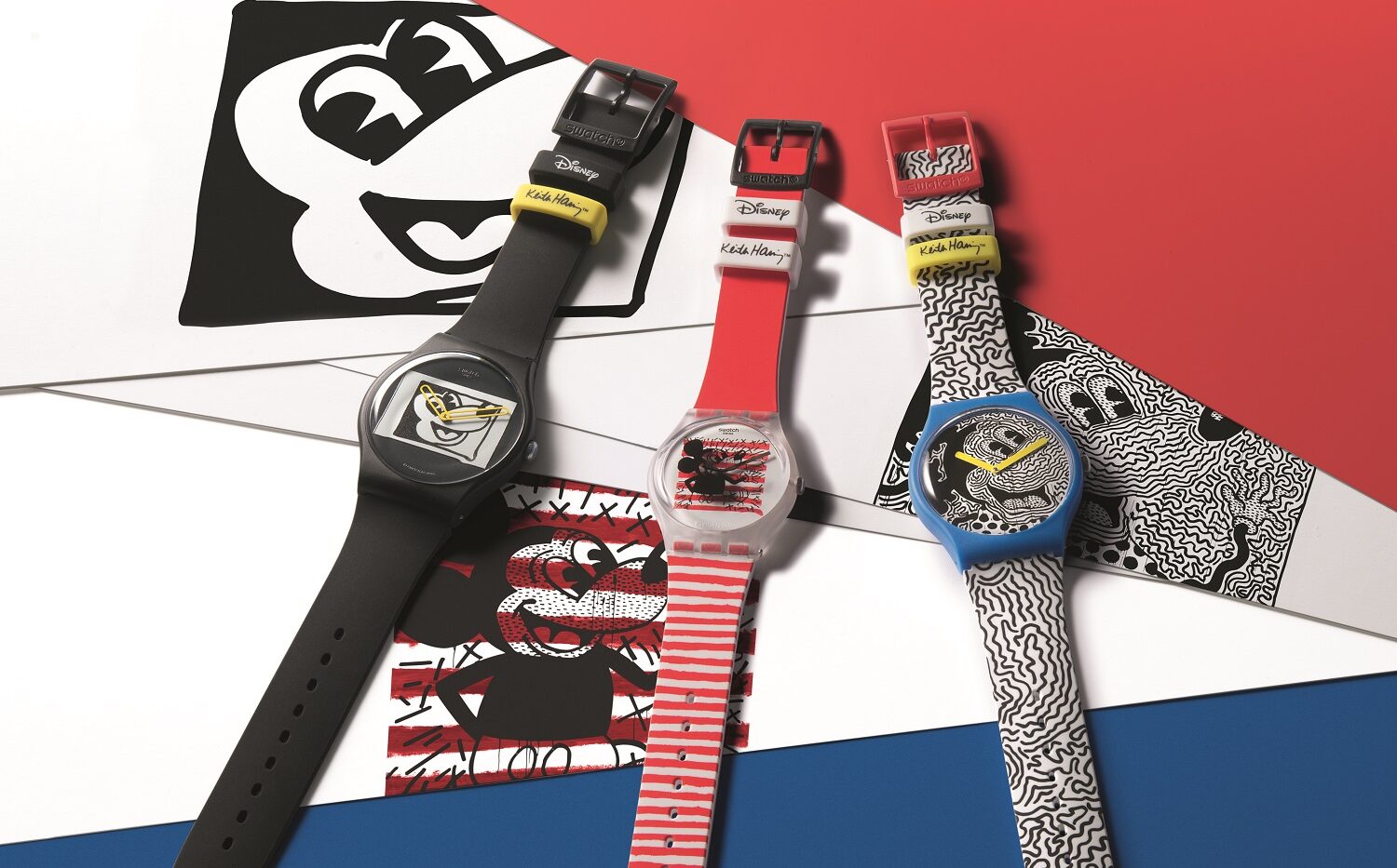 swatch keith haring disney