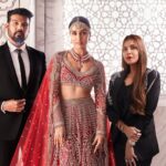 Shraddha Kapoor with Designer Duo Falguni Shane Peacock_ICW 2021